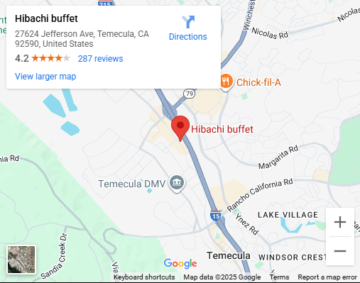 Location 27624 Jefferson Ave, Temecula, CA 92590 Location 27624 Jefferson Ave, Temecula, CA 92590